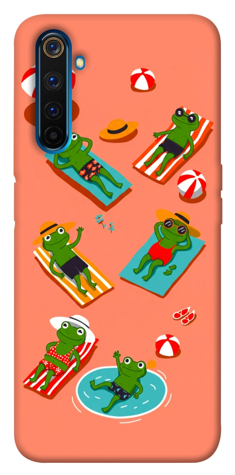Чехол Summer frogs для Realme 6 Pro