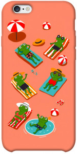 Чохол Summer frogs для iPhone 6 plus (5.5'')