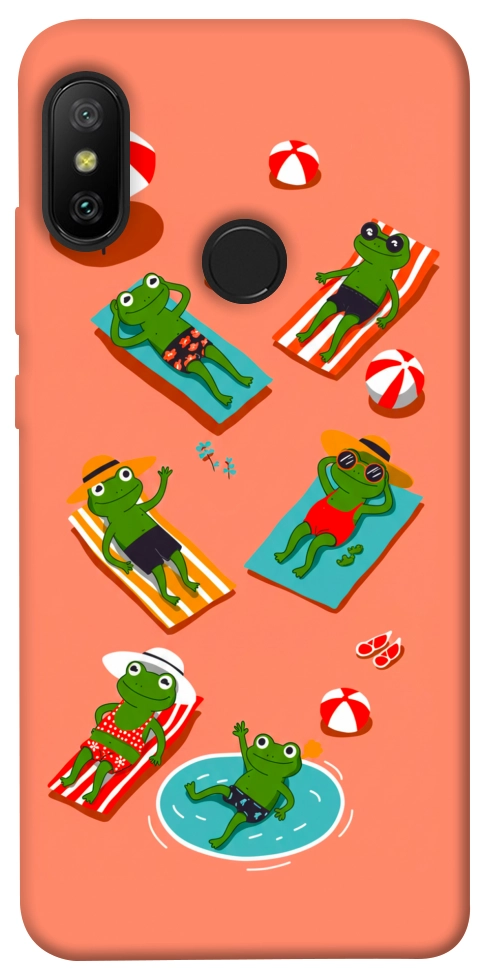Чехол Summer frogs для Xiaomi Redmi 6 Pro