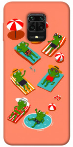 Чехол Summer frogs для Xiaomi Redmi Note 9 Pro