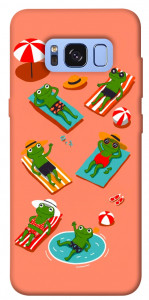 Чехол Summer frogs для Galaxy S8 (G950)