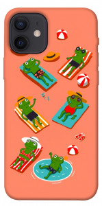 Чехол Summer frogs для iPhone 12