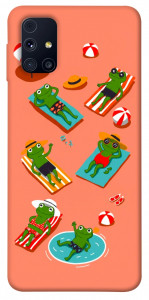 Чехол Summer frogs для Galaxy M31s