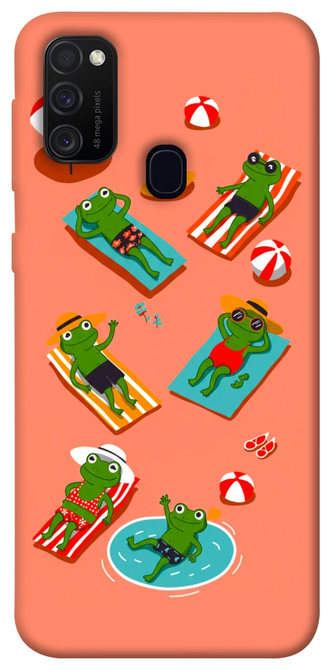 Чехол Summer frogs для Galaxy M30s