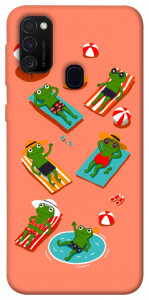 Чехол Summer frogs для Samsung Galaxy M30s