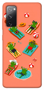 Чехол Summer frogs для Galaxy S20 FE