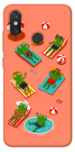 Чехол Summer frogs для Xiaomi Mi 8