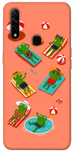 Чехол Summer frogs для Oppo A31