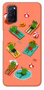 Чехол Summer frogs для Oppo A72