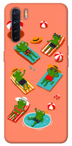 Чехол Summer frogs для Oppo A91