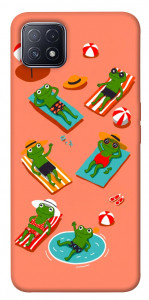 Чехол Summer frogs для Oppo A73