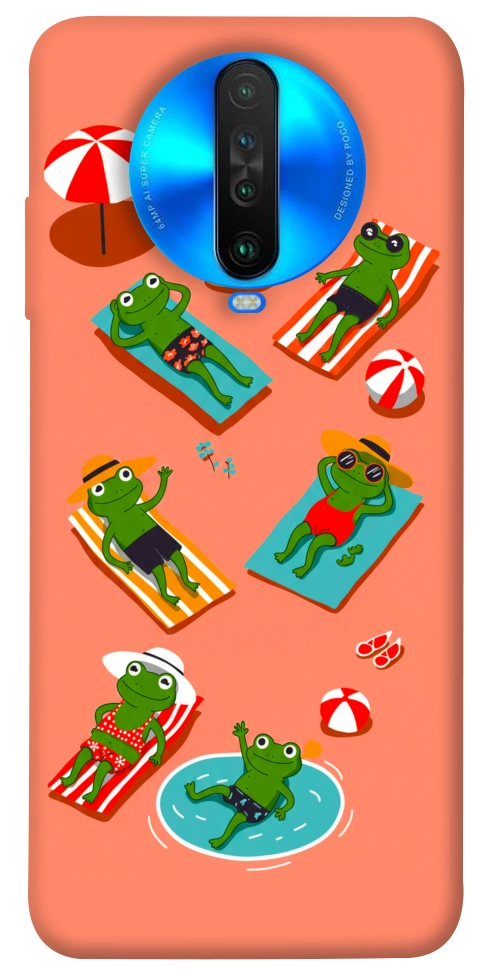 Чехол Summer frogs для Xiaomi Poco X2
