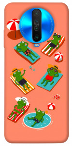 Чехол Summer frogs для Xiaomi Poco X2
