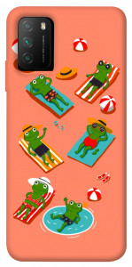 Чехол Summer frogs для Xiaomi Poco M3