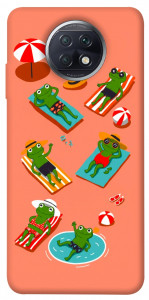 Чехол Summer frogs для Xiaomi Redmi Note 9 5G
