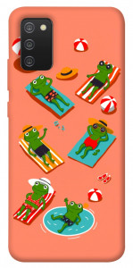 Чехол Summer frogs для Galaxy A02s