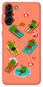 Чехол Summer frogs для Galaxy S21+