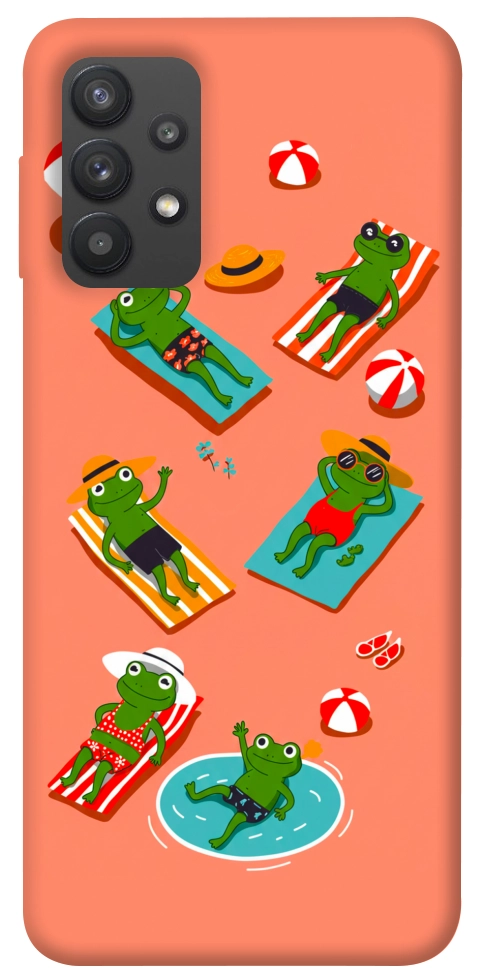 Чехол Summer frogs для Galaxy A32 4G