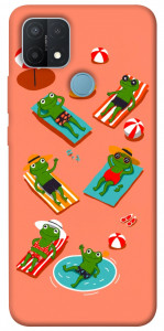 Чехол Summer frogs для Oppo A15