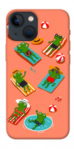 Чохол Summer frogs для iPhone 13 mini