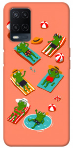 Чехол Summer frogs для Oppo A54 4G
