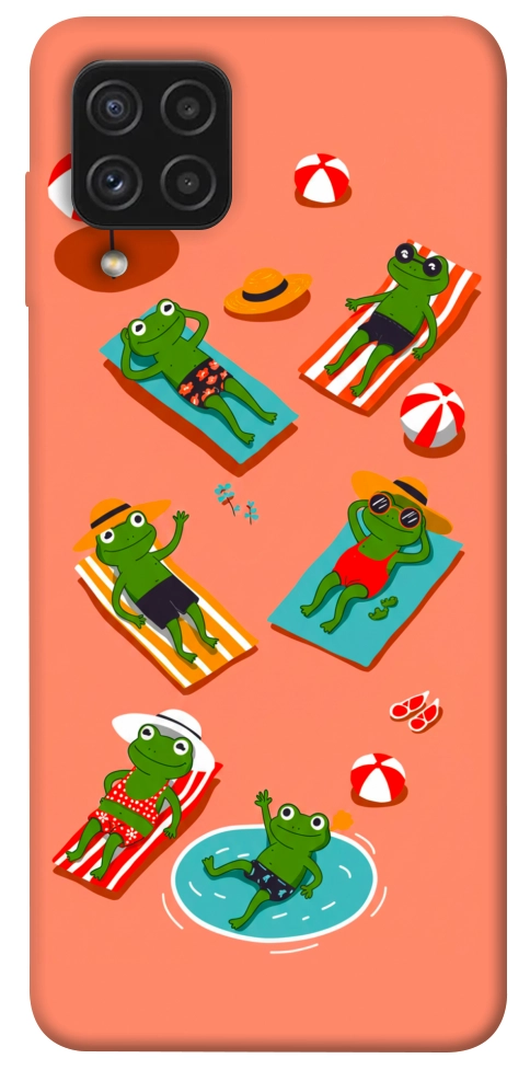 Чехол Summer frogs для Galaxy A22 4G
