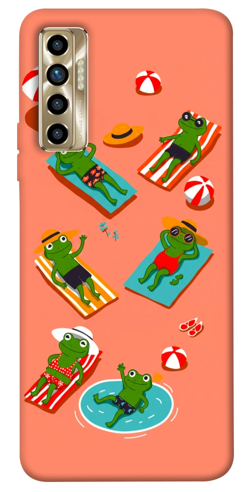 Чохол Summer frogs для TECNO Camon 17P