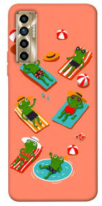 Чехол Summer frogs для TECNO Camon 17P