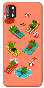 Чехол Summer frogs для TECNO POP 4 Pro