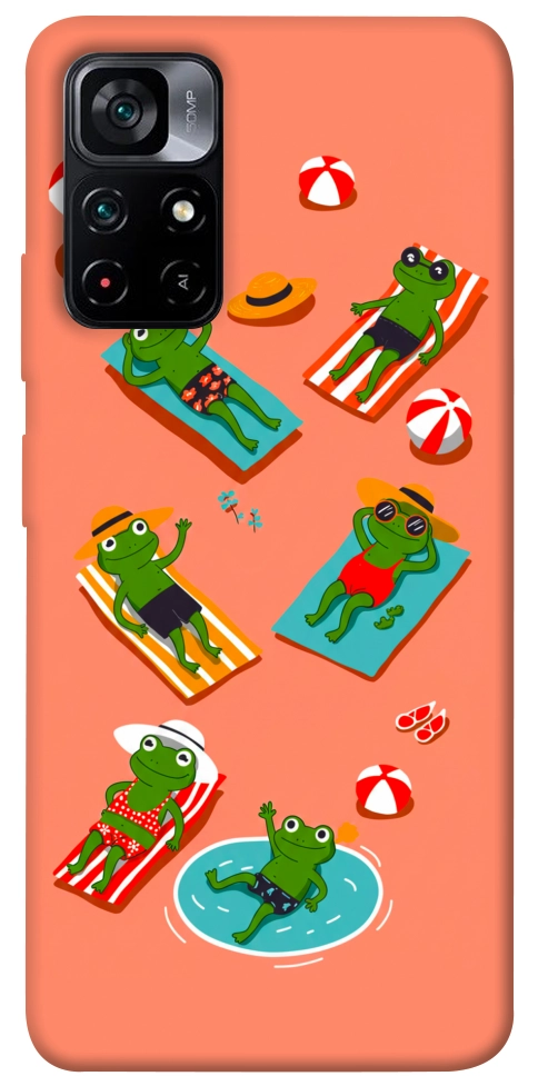 Чехол Summer frogs для Xiaomi Poco M4 Pro 5G