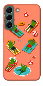 Чохол Summer frogs для Galaxy S22