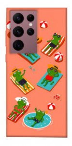 Чохол Summer frogs для Galaxy S22 Ultra