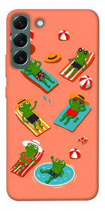 Чехол Summer frogs для Galaxy S22+