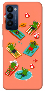 Чехол Summer frogs для Tecno Camon 18 P