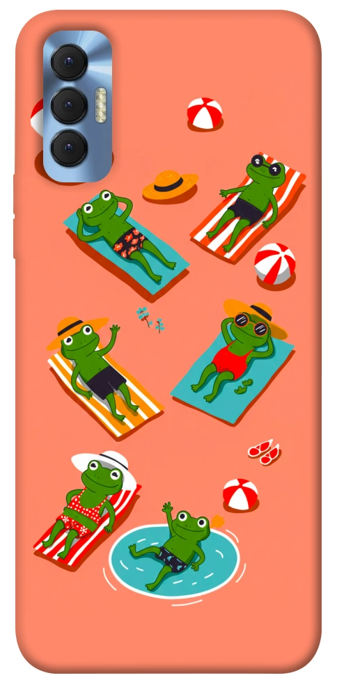 Чехол Summer frogs для TECNO Spark 8P
