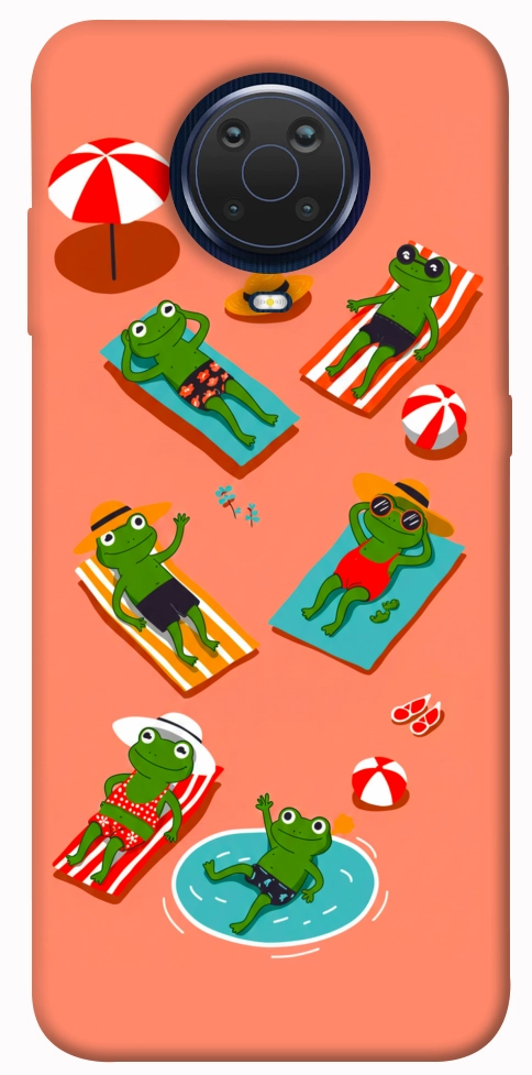 Чехол Summer frogs для Nokia G20