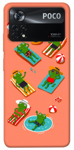 Чехол Summer frogs для Xiaomi Poco X4 Pro