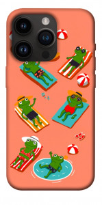 Чехол Summer frogs для iPhone 14 Pro