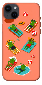 Чохол Summer frogs для iPhone 14 Plus
