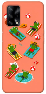 Чехол Summer frogs для Oppo F19