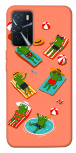 Чехол Summer frogs для Oppo A16s
