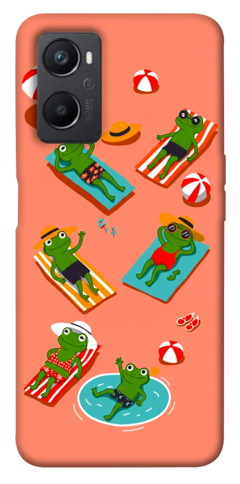 Чехол Summer frogs для Oppo A96