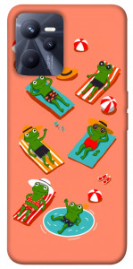 Чехол Summer frogs для Realme C35