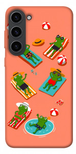 Чехол Summer frogs для Galaxy S23