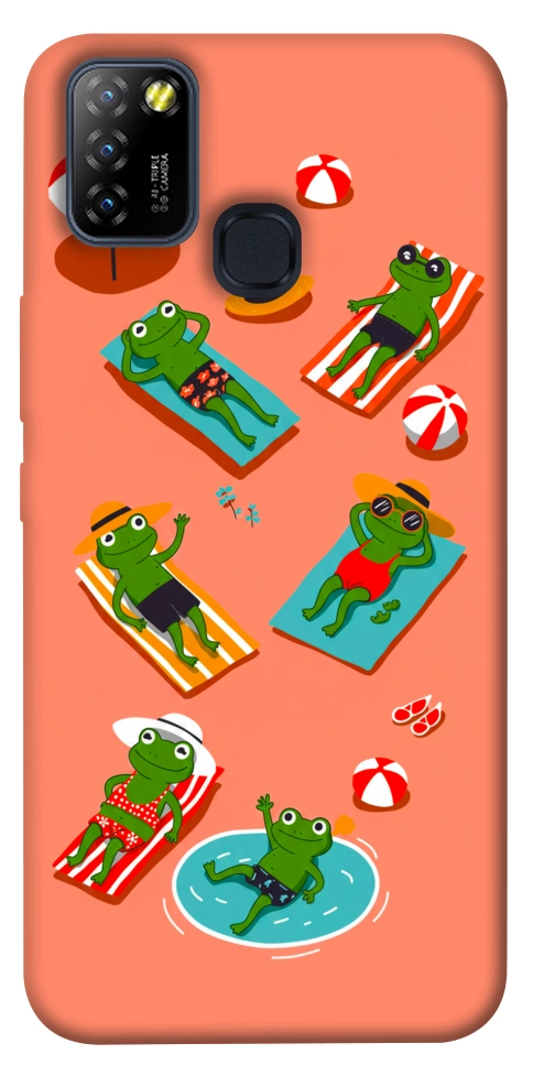 Чехол Summer frogs для Infinix Hot 10 Lite