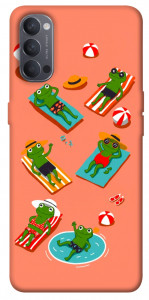 Чохол Summer frogs для Oppo Reno 4