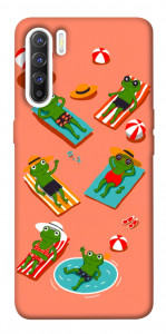 Чехол Summer frogs для Oppo Reno 3