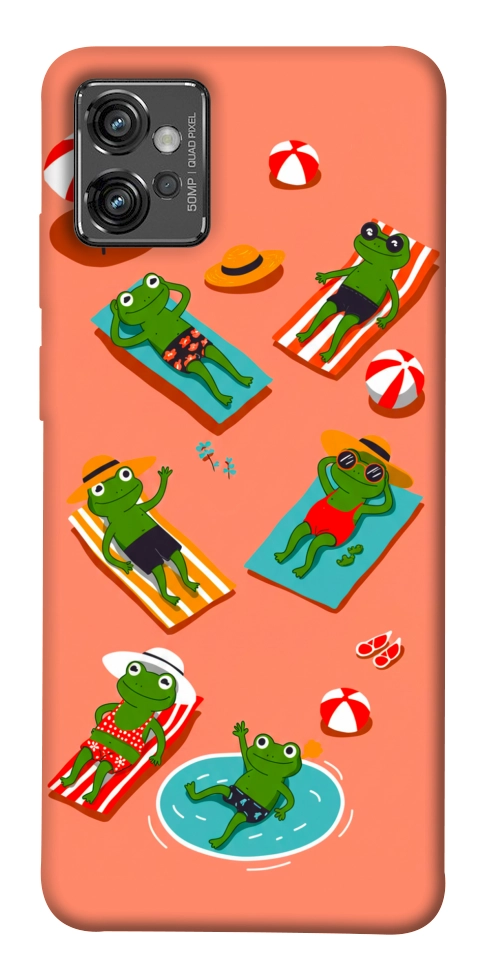 Чехол Summer frogs для Motorola Moto G32