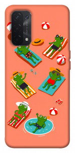 Чехол Summer frogs для Oppo A54 5G