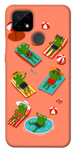 Чехол Summer frogs для Realme C21